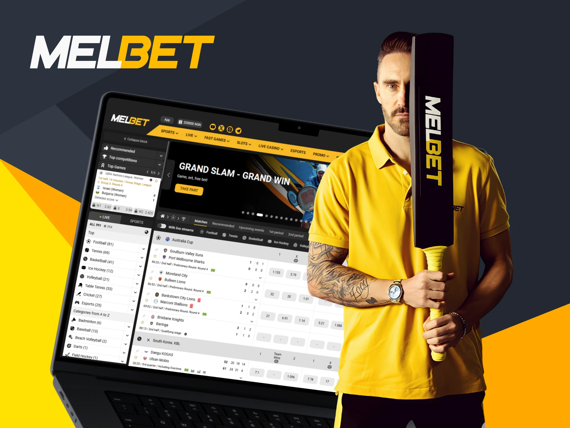 Faf du Plessis explains his collaboration with Melbet Nigeria.