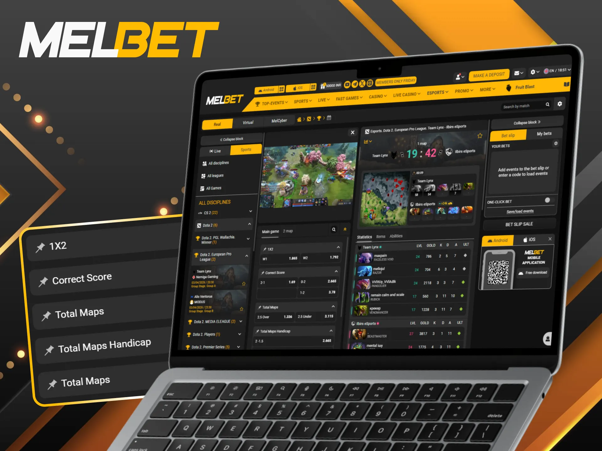Explore types of Dota 2 bets on Melbet and diversify strategies.