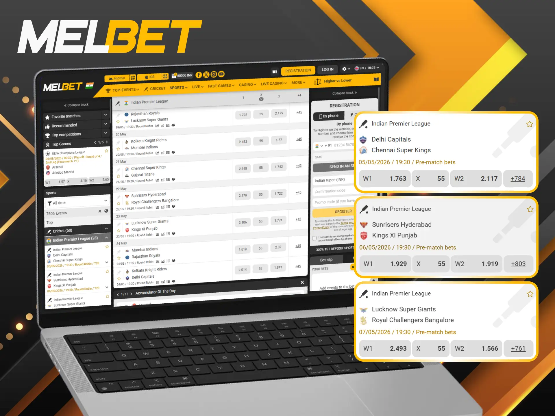 Explore essential IPL facts to make informed bets on Melbet Official.