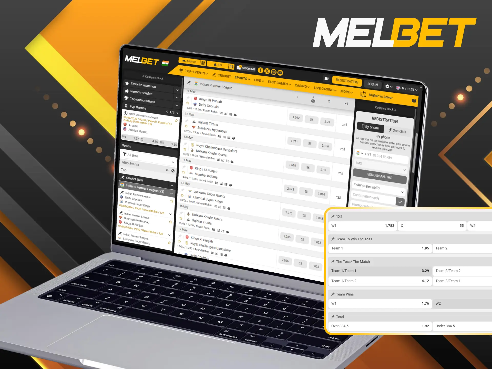 Use expert betting tips and strategy of IPL to win more on Melbet.